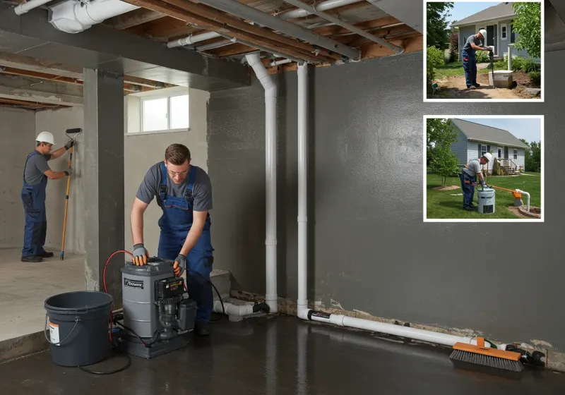 Basement Waterproofing and Flood Prevention process in Warrick County, IN